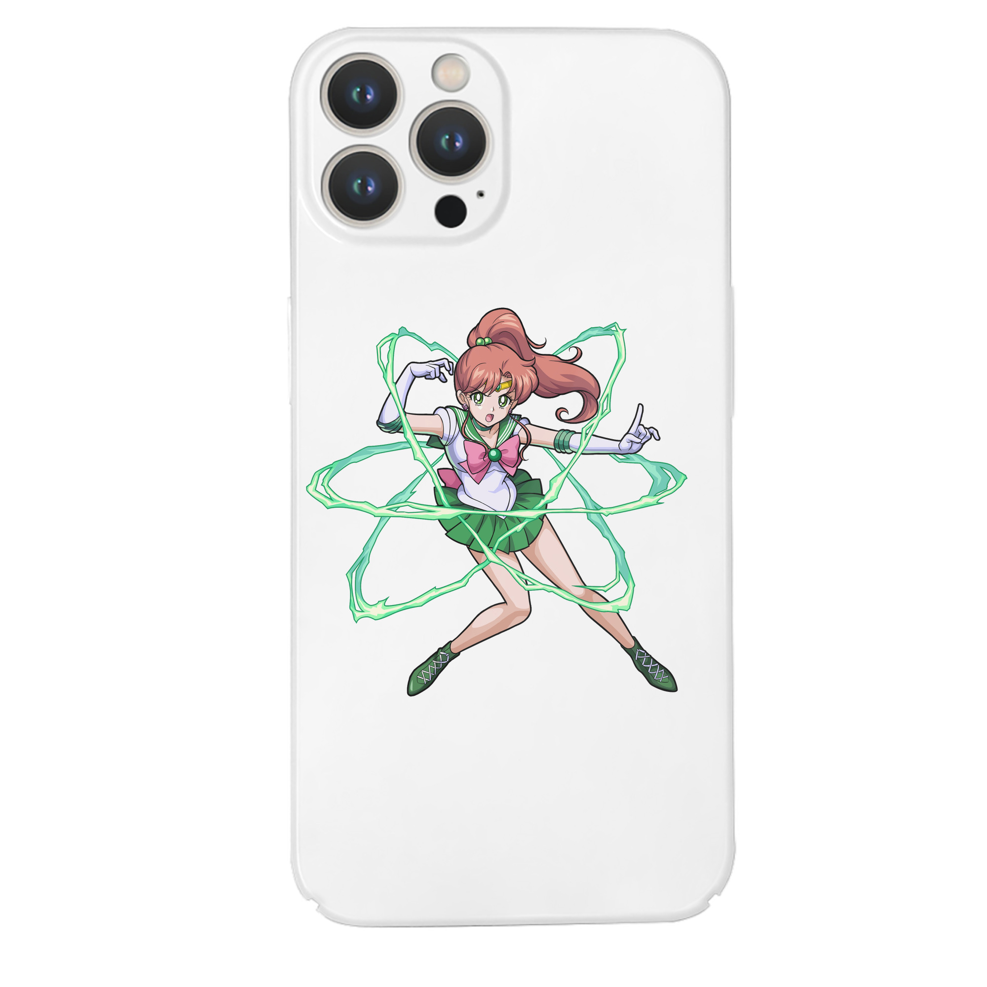（画像用） 美少女戦士セーラームーン 木野 まこと きの まこと Sailor Moon Kino Makoto （セーラージュピター；Sailor Jupiter） 【iPhone 14シリーズ対応】ハードケース
